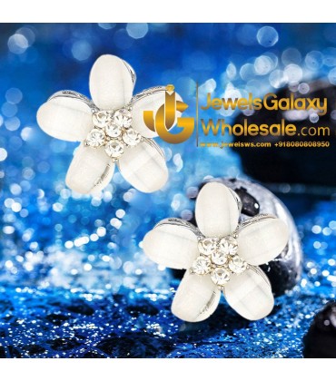 Floral American Diamond Fashion Earrings 1502